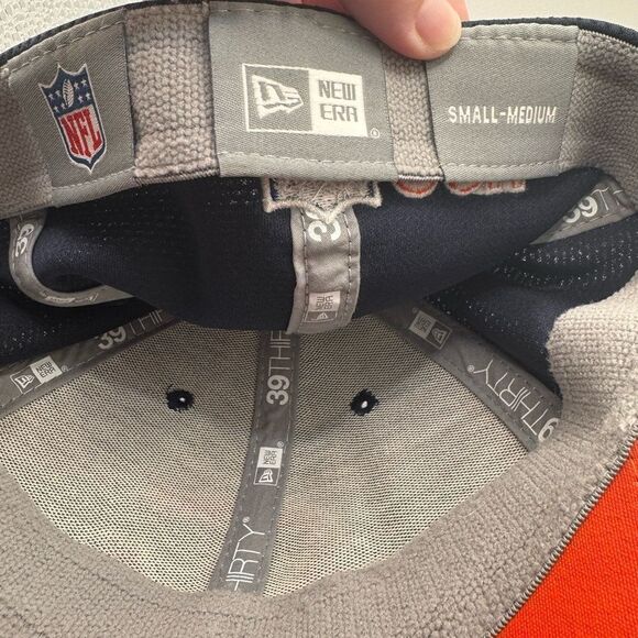 New Era Navy and Orange Cap Chicago bears - Picture 6 of 6